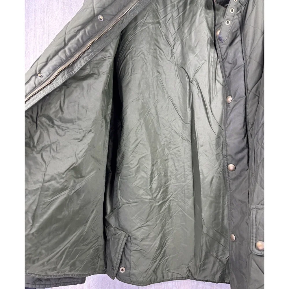 Polo‎ Ralph Lauren Quilted Hunting Jacket Olive Field Coat Heritage 3XB